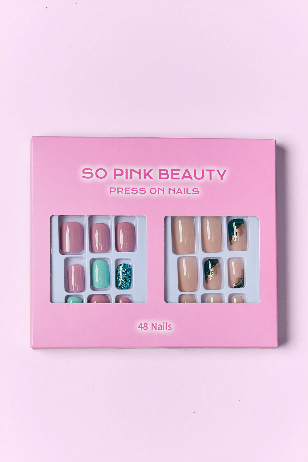 SO PINK BEAUTY Press on Nails 2 Packs