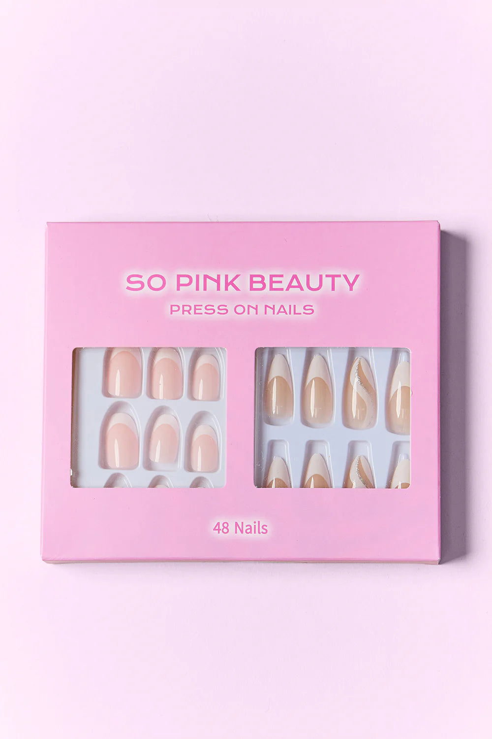 SO PINK BEAUTY Press on Nails 2 Packs