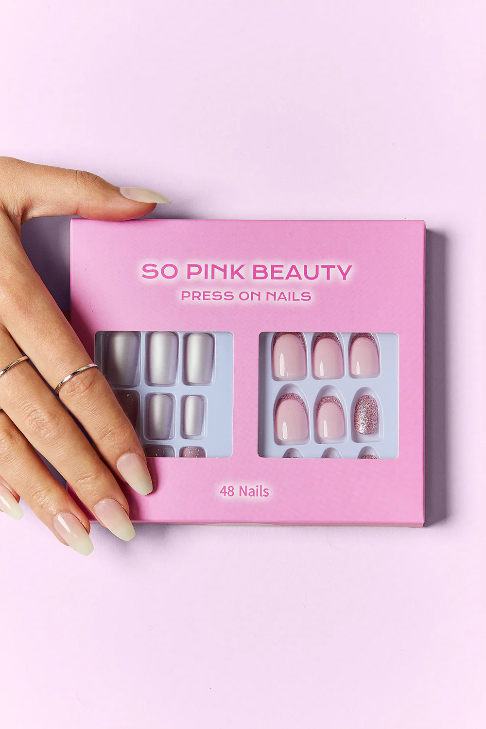 SO PINK BEAUTY Press on Nails 2 Packs