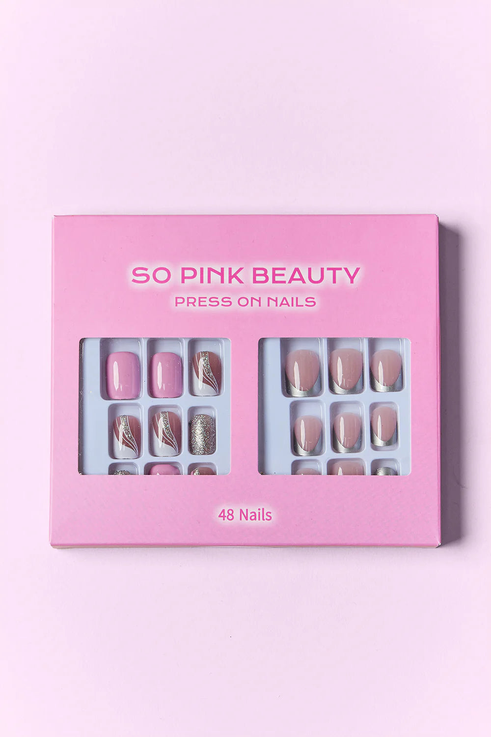 SO PINK BEAUTY Press on Nails 2 Packs