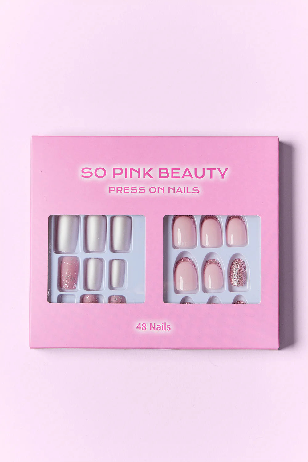 SO PINK BEAUTY Press on Nails 2 Packs