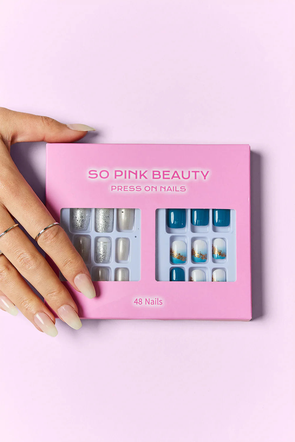SO PINK BEAUTY Press on Nails 2 Packs